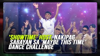 Showtime hosts nakipagsabayan sa Maybe This Time dance challenge [upl. by Notfa]