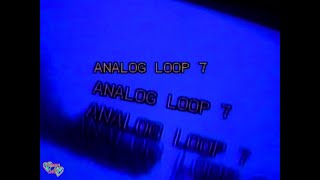 free analog loop 7 video feedback [upl. by Adelaja189]