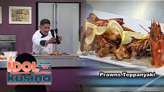 Chef Boy Logro’s guide to cooking Prawns Teppanyaki  Idol Sa Kusina [upl. by Veedis904]