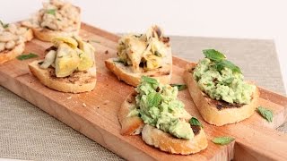 Bruschetta 3 Easy Ways  Laura Vitale  Laura in the Kitchen Episode 1004 [upl. by Backer]