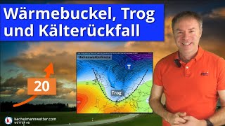 Markante Wetterumstellung Von 20 Grad Frühlingswärme zu kühlem und windigem Schauerwetter [upl. by Eglanteen]