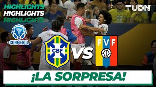 HIGHLIGHTS amp GOALS  Brasil vs Venezuela  CONMEBOLEliminatoria 2023 [upl. by Frodine740]