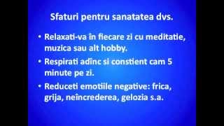 sanatatea dvs 2  doctor medicina sfat dr [upl. by Neelehtak]