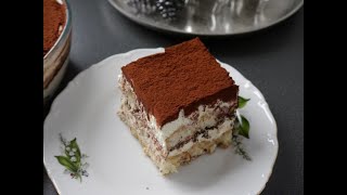 BESTES Tiramisu ohne Eier und ohne Alkohol  Einfaches Rezept [upl. by Yleme]