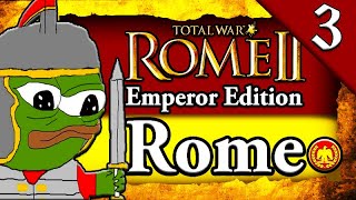 MARCHING TO CISALPINE GAUL Total War Rome 2 Emperor Edition Rome Campaign Gameplay 3 [upl. by Hewett]