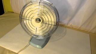 vintage 60s knapp monarch electric fan [upl. by Nhor882]