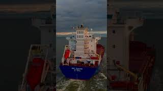 uruguay drone trending montevideo cargoship sunset [upl. by Christin]