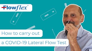 How to use the Flowflex Lateral Flow Test  The Easiest COVID19 Test [upl. by Introc]