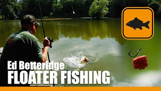 Floater Fishing Tactics for Carp  Ed Betteridge [upl. by Yenruogis313]