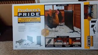 Tractor Supply Brooder Heater [upl. by Delwyn446]