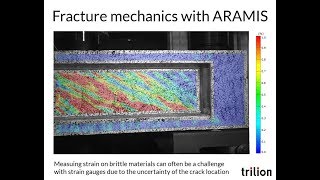 Fracture Mechanics with ARAMIS [upl. by Meesak352]