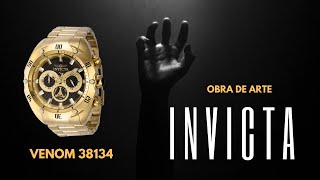 Reloj Invicta Modelo 38134 Color Dorado Para hombre [upl. by Imre]