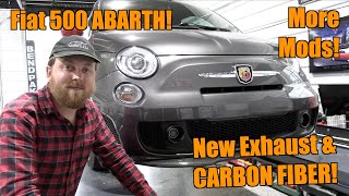 Making My Fiat 500 ABARTH Even LOUDER with a New Performance Exhaust System [upl. by Latouche]