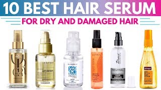 Top 10 Best Hair Serum For Dry And Frizzy Hair 2020  Buyers Guide [upl. by Kopans]