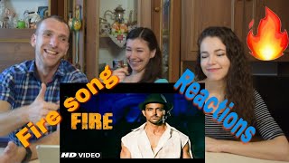 FIRE KITES  Hrithik Roshan  Music Video REACTION [upl. by Ayidan]