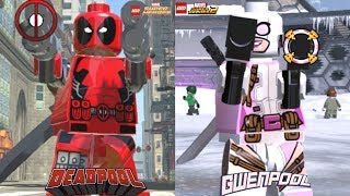 Lego Marvel Superheroes  Deadpool VS Gwenpool [upl. by Edylc]