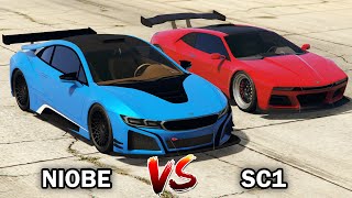 GTA Online  Niobe VS SC1 Which is Fastest  SPEED TEST [upl. by Peregrine322]