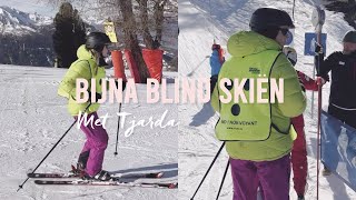 Bijna blind skiën met Tjarda [upl. by Blasius]