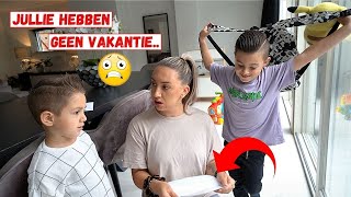 JULLIE MOETEN NAAR SCHOOL DEZE ZOMERVAKANTIE PRANK 😬  589 [upl. by Katzen]