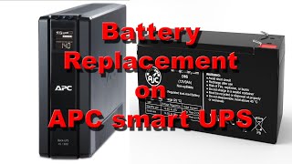 Battery Replacement on APC smart UPS [upl. by Mcintyre868]