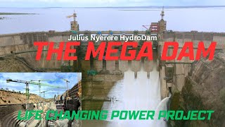 Inside the Julius Nyerere Hydroelectric Mega Dam in Tanzania  Stieglers Gorge in Rufiji🇹🇿 [upl. by Aroc]