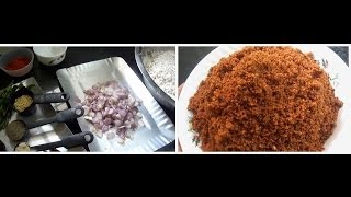 Chammanthi PodiCoconut chutney powder chinnuz I Love My Kerala Food [upl. by Adnorahs]