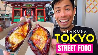 MustTry Japanese Street Food Hidden Gems in Tokyo Asakusa [upl. by Aivan162]