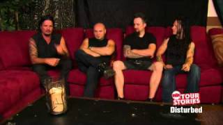 Disturbed tells how they put the band together on Cinemax Tour Stories Cinemax [upl. by Jeremy403]