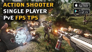 Top 10 FPS  TPS PvE Games for Android iOS 2024  Single Player Action Shooter [upl. by Eelinnej]