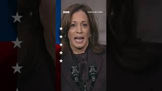 Kamala Harris said we must accept the results of this election KamalaHarris BBCNews [upl. by Bendix]