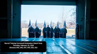 Navy Recruit Training Command Graduation on February 15 2024 [upl. by Leirza994]