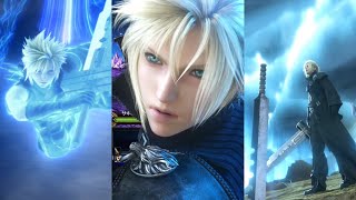 FFBE LB CG クラウド FFVII AC Final Fantasy Brave Exvius Limit Burst All CG ADVENT CHILDREN CLOUD クレオメ [upl. by Akimed790]