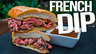 Ultimate French Dip Steak Sandwich  SAM THE COOKING GUY 4K [upl. by Patterson]