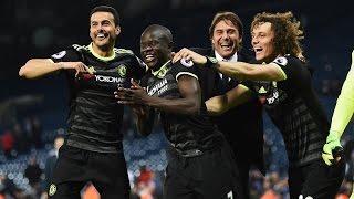 Chelsea top West Brom clinch Premier league title [upl. by Sairtemed]