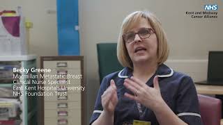 Macmillan Metastatic Breast Cancer Clinical Nurse Specialist Becky Greene [upl. by Lekcim638]