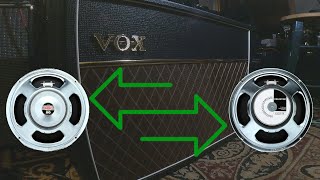 Improving the Vox AC30S1  Swapping Speakers [upl. by Acirrej272]