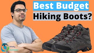 Best Budget Hiking Boots Merrell Mens Moab 3 Mid Waterproof Review [upl. by Shurlock]