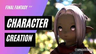 FFXIV Endwalker 🐹 Lalafell Dunesfolk Female Face 1 Character Creation Guide [upl. by Vinita]