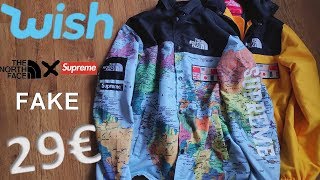 FAKE SUPREME x THE NORTH FACE Jacket WISH [upl. by Tivad]