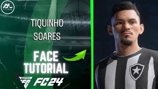 EAFC 24  TIQUINHO SOARES Face  Stats Tutorial [upl. by Dirtsa]