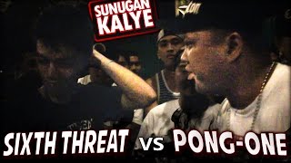 SUNUGAN KALYE  Sixth Threat vs Pong One Davao [upl. by Naujud]