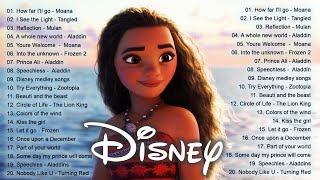 New Walt Disney Songs Playlist 👑 The Ultimate Disney Classic Songs🌻Disney Music 2023 🏰Relax Music [upl. by Ennaeel990]