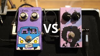 Jam Pedals Fuzz Phrase  silicon VS germanium [upl. by Lilhak417]