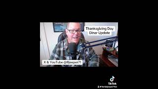 Thanksgiving Day Dinar Update  Dinarland Updates and RV news [upl. by Eirised16]