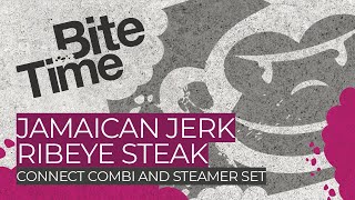 Jamaican Jerk Ribeye Steak in the RidgeMonkey Connect Combi Set [upl. by Saalocin]