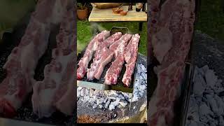 Asado banderita a La Planchetta [upl. by Attayek]