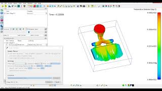 high pressure die casting simulation HPDC procast flow 3D 004 [upl. by Gal]