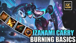 BURNING BASICS RUIN THEM Izanami Carry Smite Conquest [upl. by Turne148]