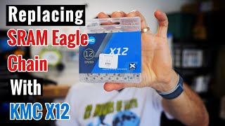 KMC X12 Chain Installation and Review [upl. by Aztinaj]