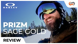 Oakley PRIZM Sage Gold Snow Goggle Lens Review  SportRx [upl. by Marie-Ann]